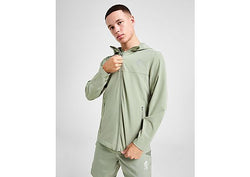 Gym King Flex Woven Hooded Jacket Green