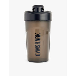 Mens Gymshark Brand-print plastic shaker bottle