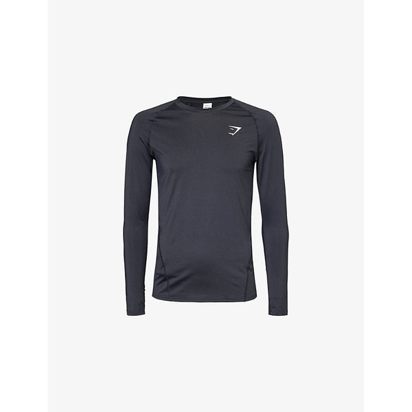 Gymshark Element Baselayer Logo-Print Woven T-Shirt