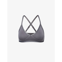 Gymshark Everywear V-neck stretch-jersey sports bra