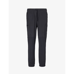 Mens Gymshark Rest Day tapered-leg stretch-woven trousers