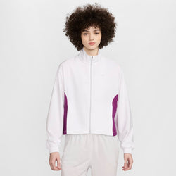 Chamarra Dri-FIT para mujer Nike One Relaxed - Blanco