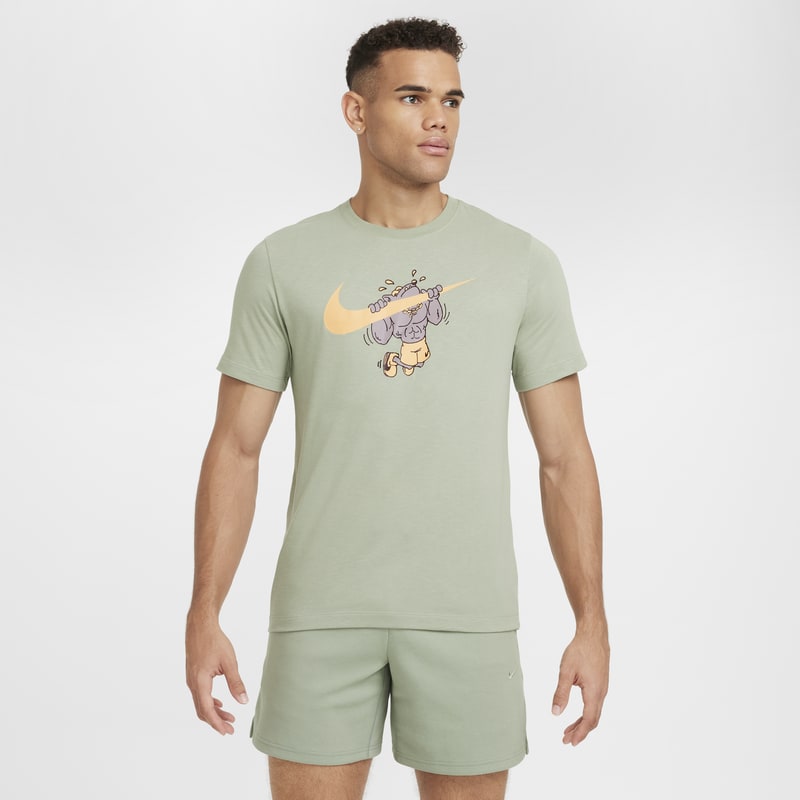 Playera de fitness Nike Dri-FIT para hombre - Verde