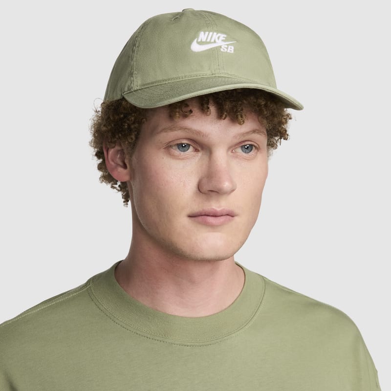 Gorra de skateboarding sin estructura Nike SB Club - Verde