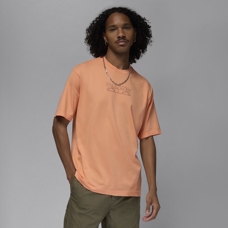 Playera para hombre Tatum - Naranja