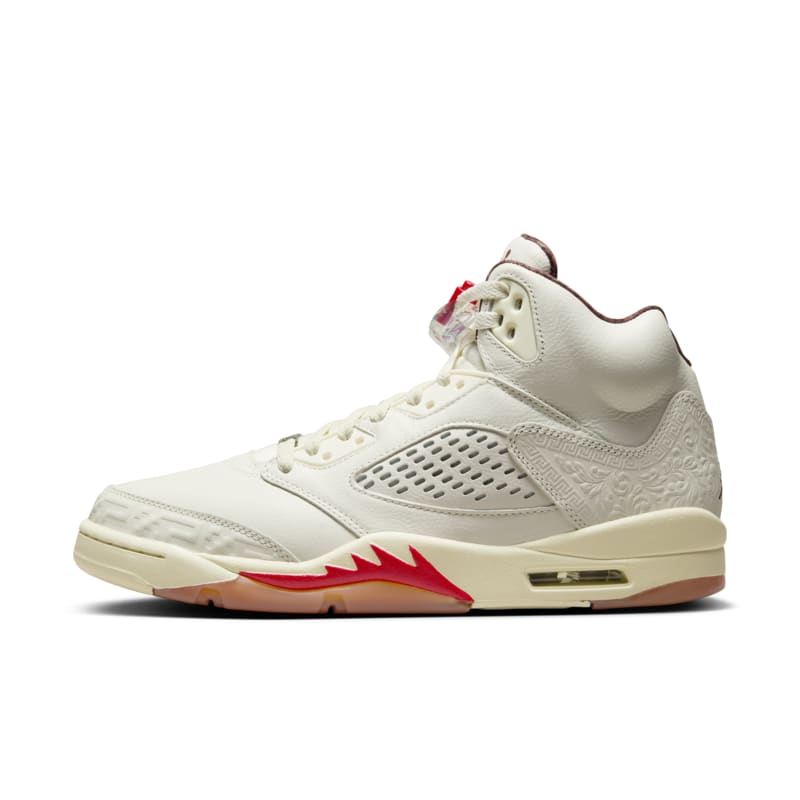 Tenis para hombre Air Jordan 5 Retro "El Grito" - Blanco