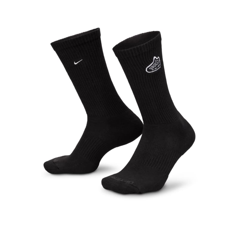 Calcetas (1 par) Nike Everyday Plus Cushioned - Negro