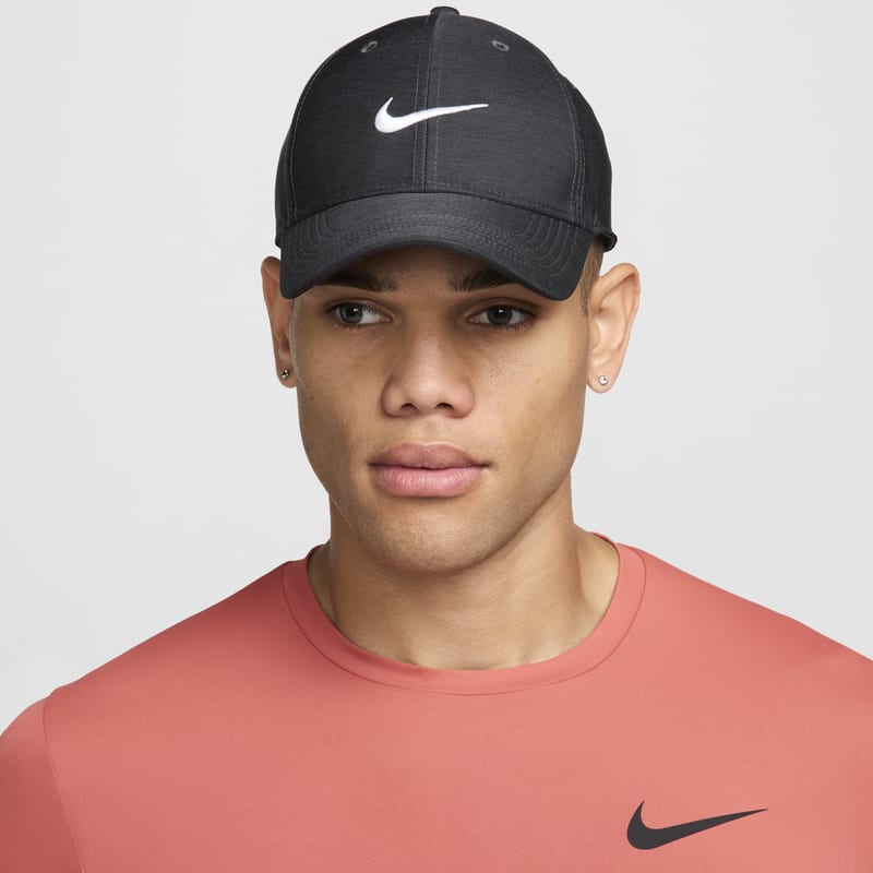 Gorra jaspeada con estructura Nike Dri-FIT Club - Negro