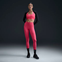 Leggings de tiro alto de largo completo para mujer Nike One Seamless Front - Rosa