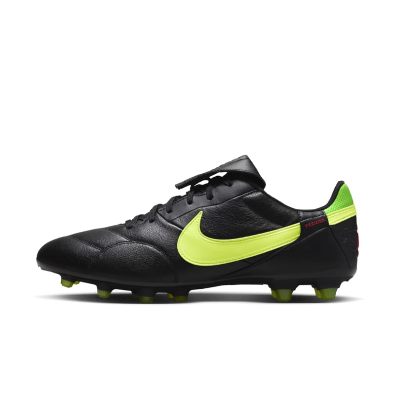 Tenis de fútbol FG de corte low Nike Premier 3 - Negro