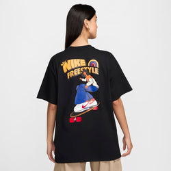 Playera de manga corta holgada para mujer Nike Sportswear - Negro