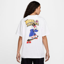 Playera de manga corta holgada para mujer Nike Sportswear - Blanco