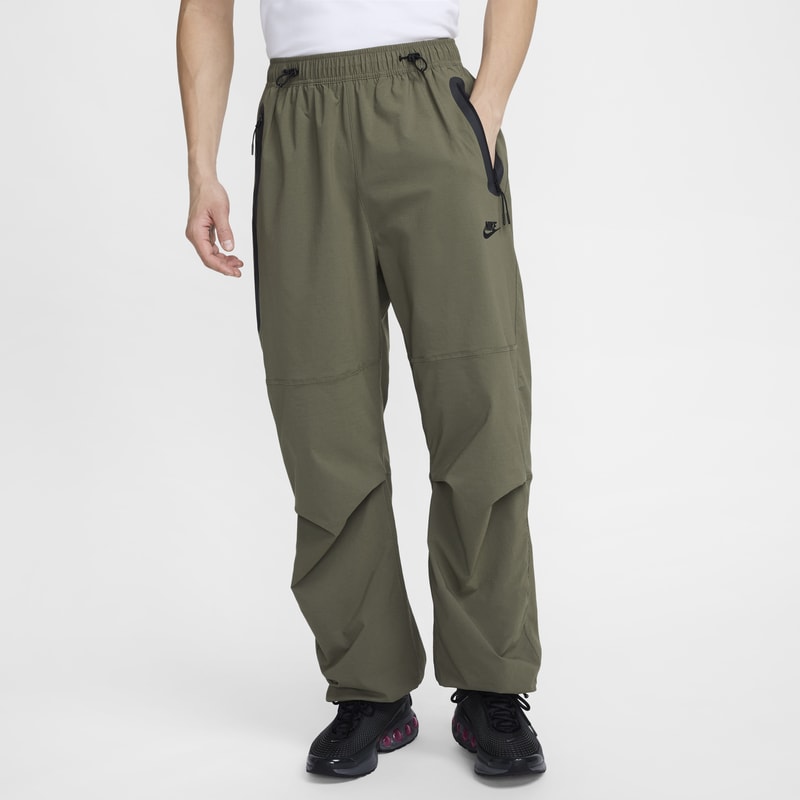 Pants de tejido Woven oversized para hombre Nike Tech - Verde