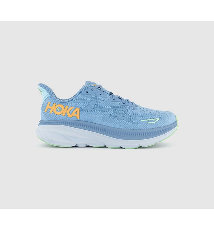 HOKA Womens Clifton 9 Trainers Dusk Illusion In Natural