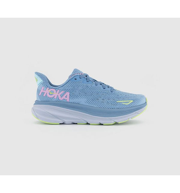 HOKA Womens Clifton 9 Trainers Dusk Pink Twilight F