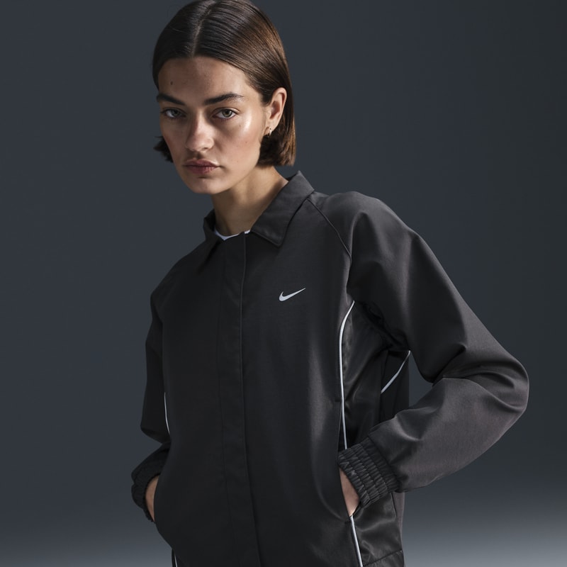 Chamarra de tejido Woven para mujer Nike Sportswear - Negro