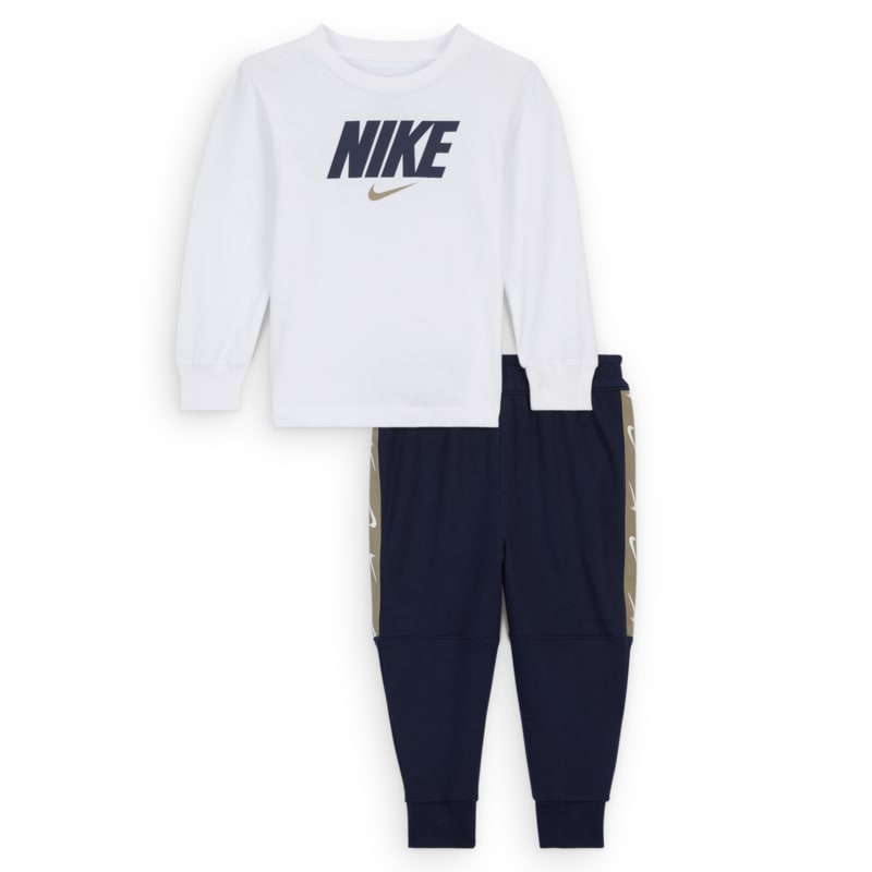 Conjunto de 2 piezas de pants para bebé Nike Sportswear Club (de 12 a 24 meses) - Azul