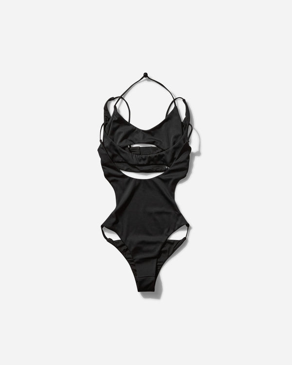 HYEIN SEO Layered Swimsuit Black