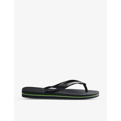 Havaianas Brasil logo-print rubber flip-flops