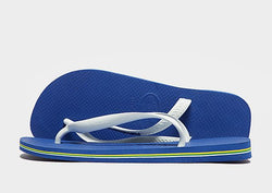 Havaianas Brazil Logo Flip Flops Blue