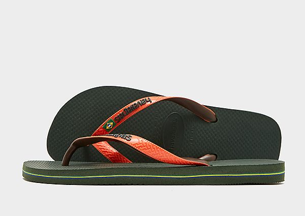 Havaianas Brazil Mix Flip Flops Green