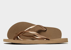 Havaianas Slim Flip Flops Rose Gold, Rose Gold