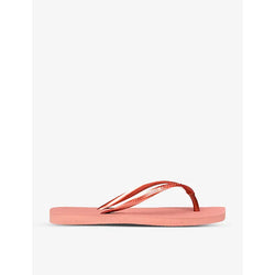 Havaianas Slim square-toe rubber flip flops | Havaianas