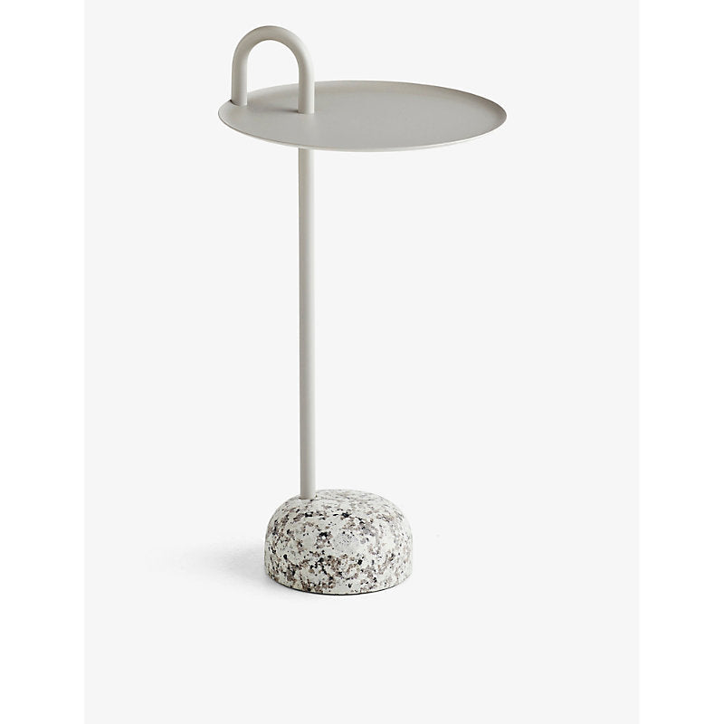 Hay Bowler circular steel side table 70.5cm