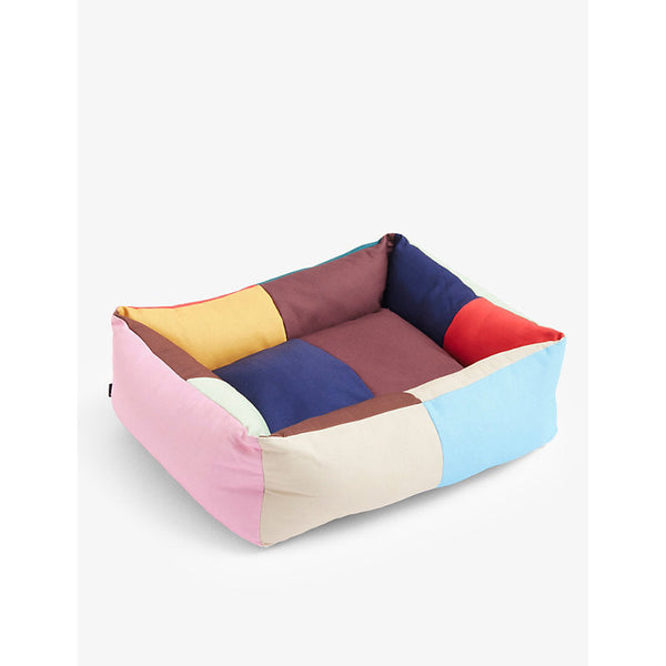 Hay Colour-blocked small recycled-polyester dog bed | LYBSTORE