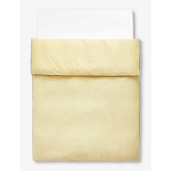 Hay Outline contrast-trim organic-cotton duvet cover 220cm x 225cm