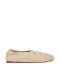 Hed Mayner Jute Loafers Brown