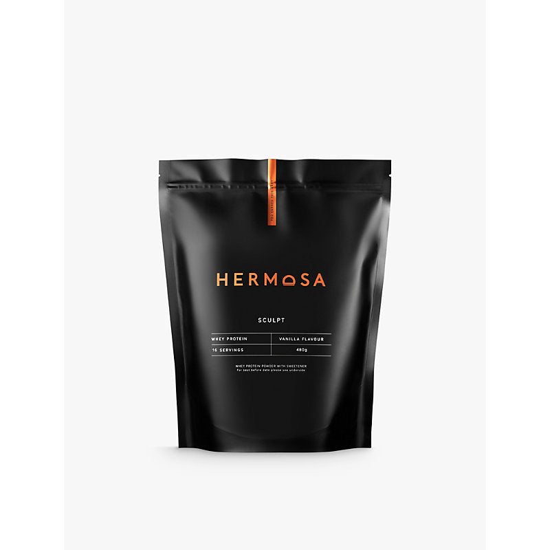 Hermosa Grass-fed whey vanilla protein powder pouch 480g