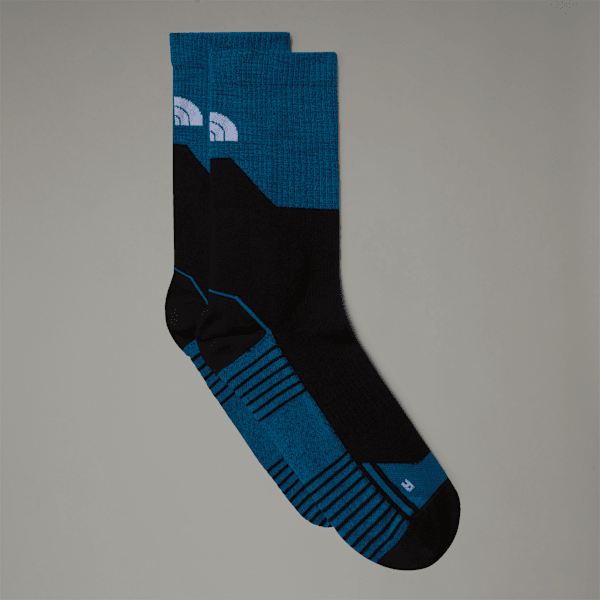 The North Face Hiking Crew Socks Tnf Black-adriatic Blue