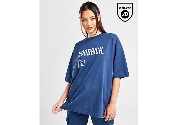 Hoodrich Frenzy v2 Boyfriend T-Shirt Blue