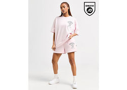 Hoodrich Glow Boyfriend T-Shirt Pink