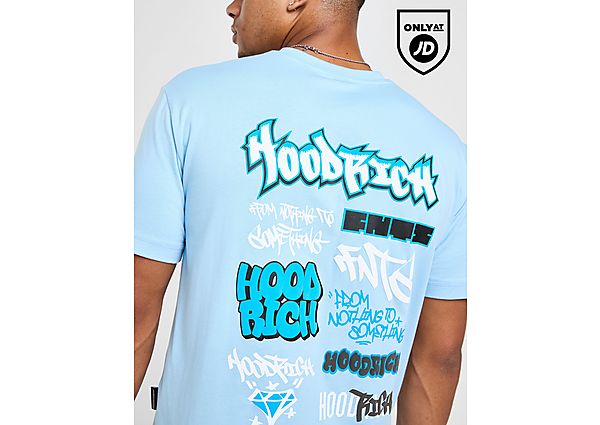 Hoodrich Graffiti T-Shirt Blue