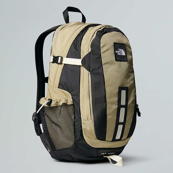 The North Face Hot Shot Backpack – Special Edition Flax-white Dune-tnf Black male