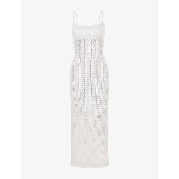 House Of Cb Myla drawstring woven maxi dress | LYBSTORE