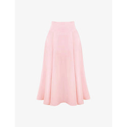 House Of Cb Rita high-waist woven midi skirt | LYBSTORE