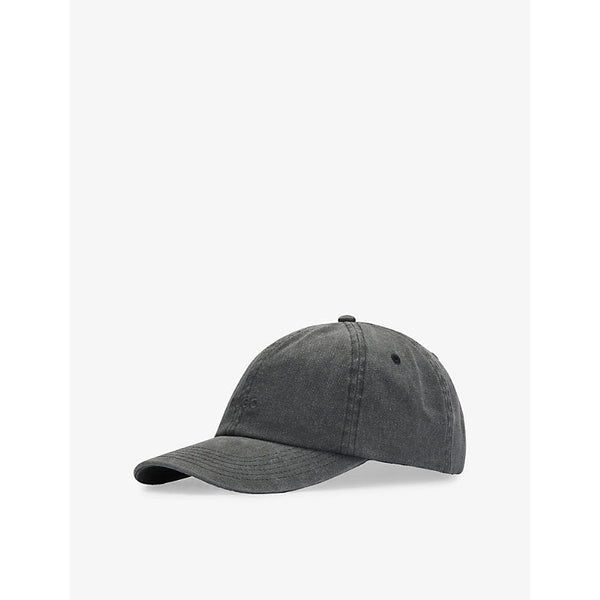 Hugo Curved-Peak Brand-Embroidery Cotton Cap