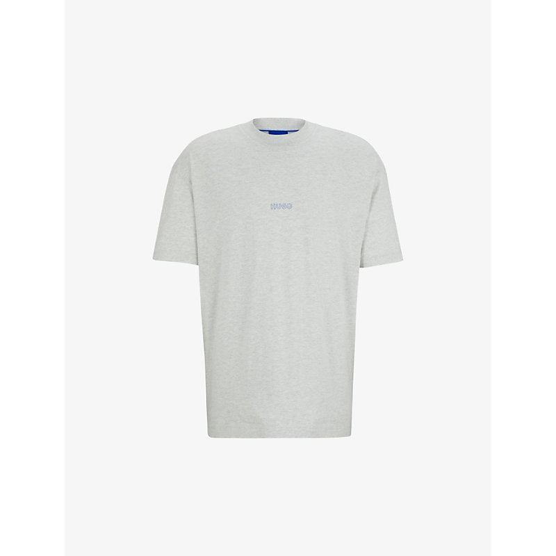 Hugo Logo-print relaxed-fit cotton T-shirt