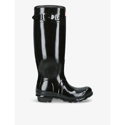 Womens Hunter Original Gloss rubber wellington boots