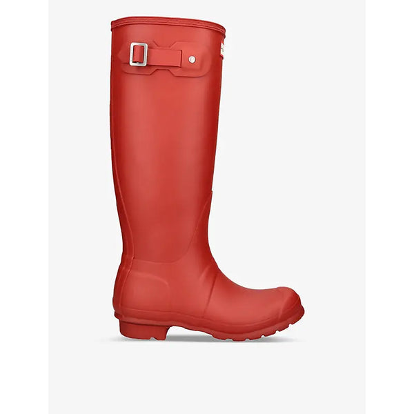 Hunter Original Tall buckle-embellished rubber wellington boots