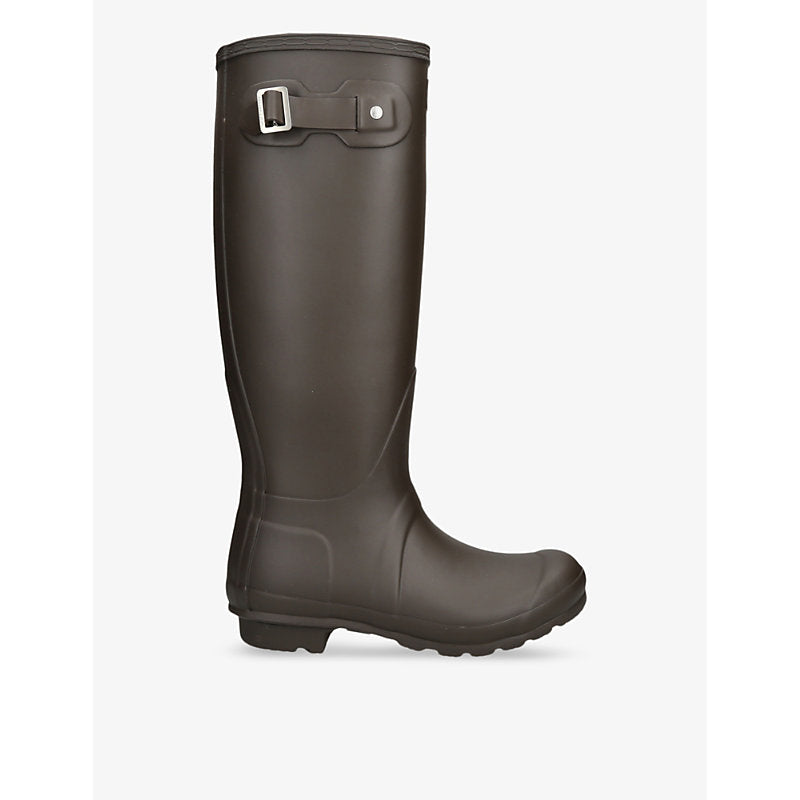 Womens Hunter Original Tall vulcanised rubber Wellington boots