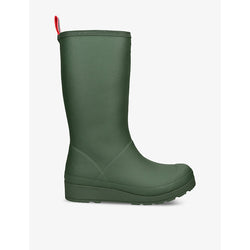 Womens Hunter Play Tall rubber wellington boots