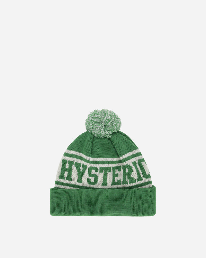 Hysteric Glamour Hysteric Logo Beanie Green