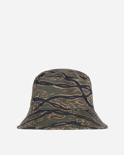 Hysteric Glamour Barbed Wire Camo Bucket Hat Khaki