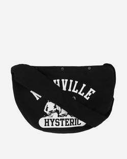 Hysteric Glamour Nashville Sweat Newspaper Bag Black