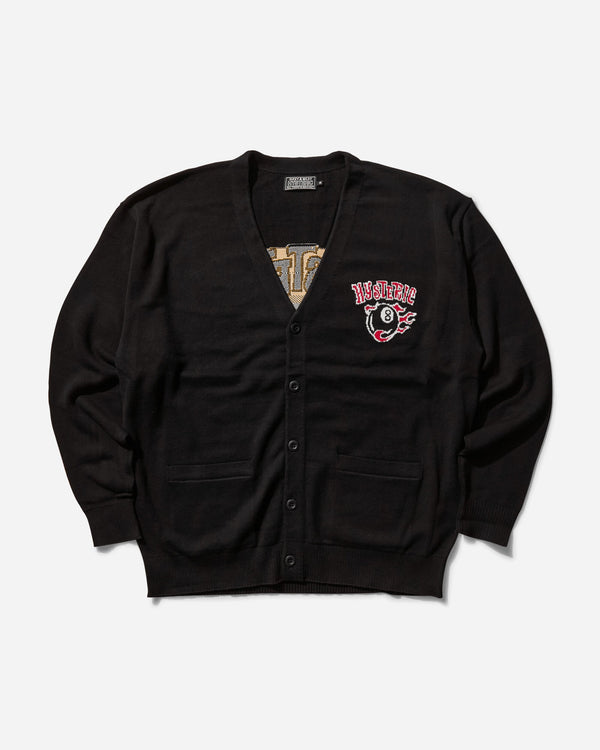 Hysteric Glamour Men s STBM Racing Cardigan Black