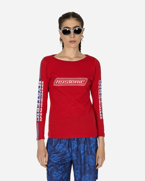 Hysteric Glamour Vixen Girl Longsleeve T-Shirt Red